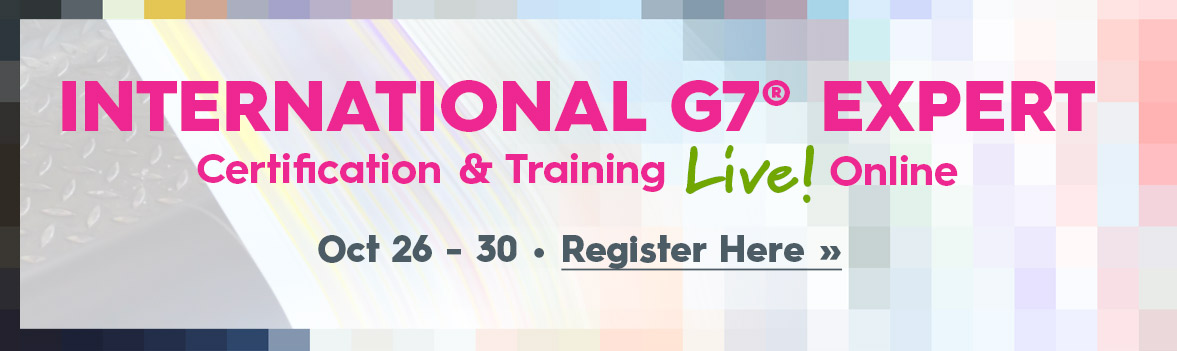 International
 G7? Expert Certification and Training Live Online