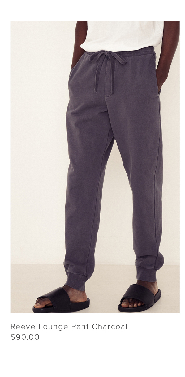 Reeve Pant Charcoal | Assembly Label