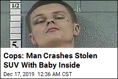 Cops: Man Crashes Stolen SUV With Baby Inside