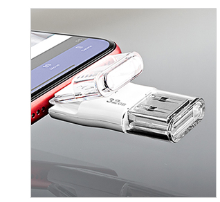 Lightning Flash Drive for iPhones and iPads