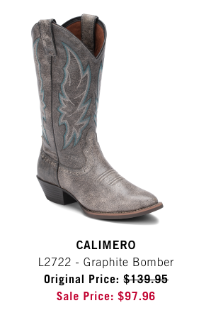  Calimero Graphite Bomber Style L2722 Price: $139.95 now $97.96