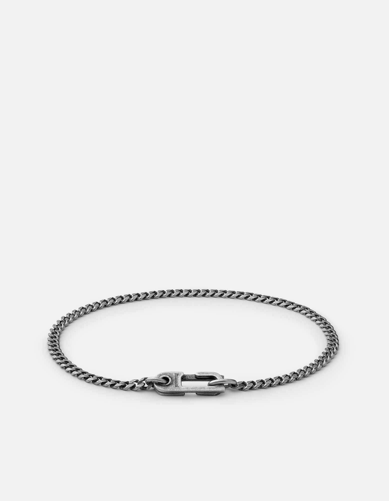 Annex Cuban Chain Bracelet I, Sterling Silver