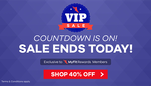 VIP SALE - Up To 40% Off Selected Styles COUNTDOWN IS ON! Sale Ends Today!