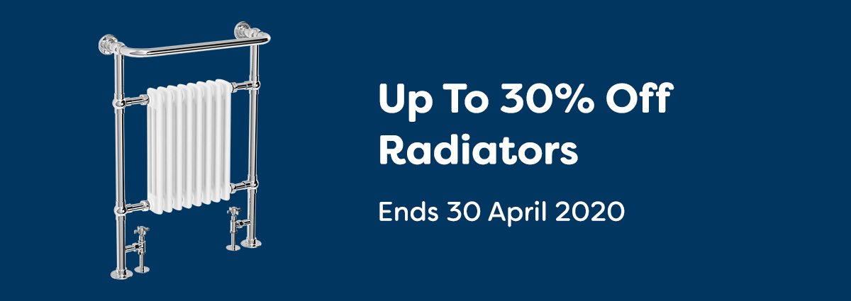 Up to 30% off radiators