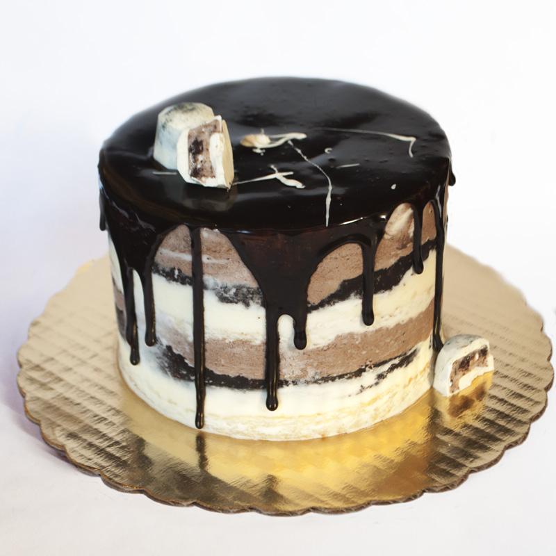 Image of Black & White Cake