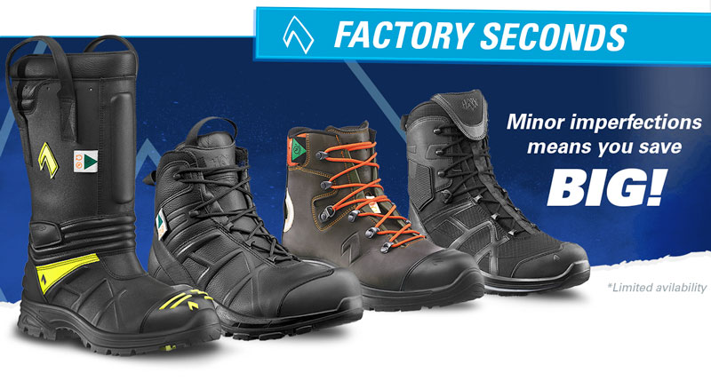 HAIX Factory Seconds - Save up to 60%!