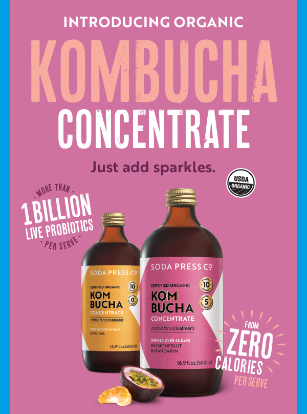 Introducing Kombucha Concentrate.