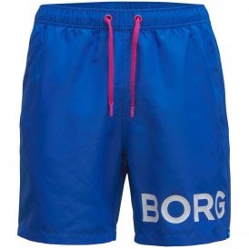 BORG Logo Swim Shorts, Skydiver Blue