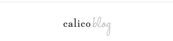 calico blog