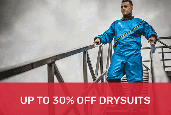 Up to 30% off drysuits