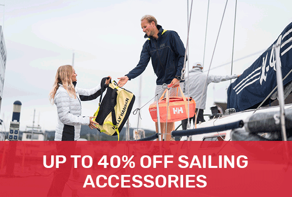 Up to 40% off sailing accessories