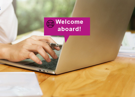 Write welcome onboard emails to new employees 
