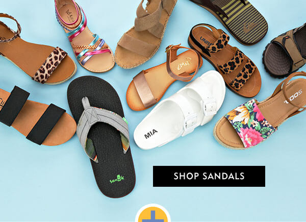 Great selection of sandals
