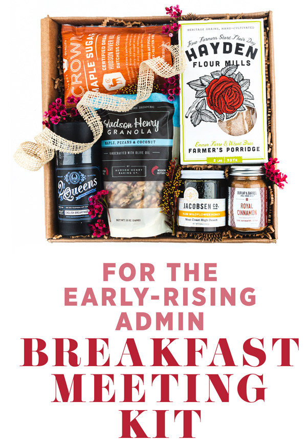 For the early-rising admin. Breakfast Meeting Kit