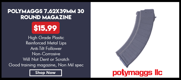 Polymaggs 7.62x39mm 30 Round Magazine