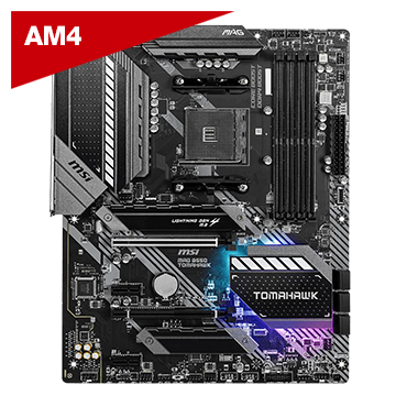 MSI B550 MAG Tomahawk AMD AM4 ATX Motherboard