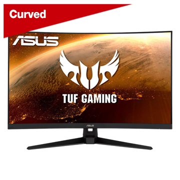 ASUS TUF Gaming VG32VQ1B 31.5 in. WQHD 165Hz HDMI DP FreeSync HDR Flicker Free Curved LED Gaming Monitor