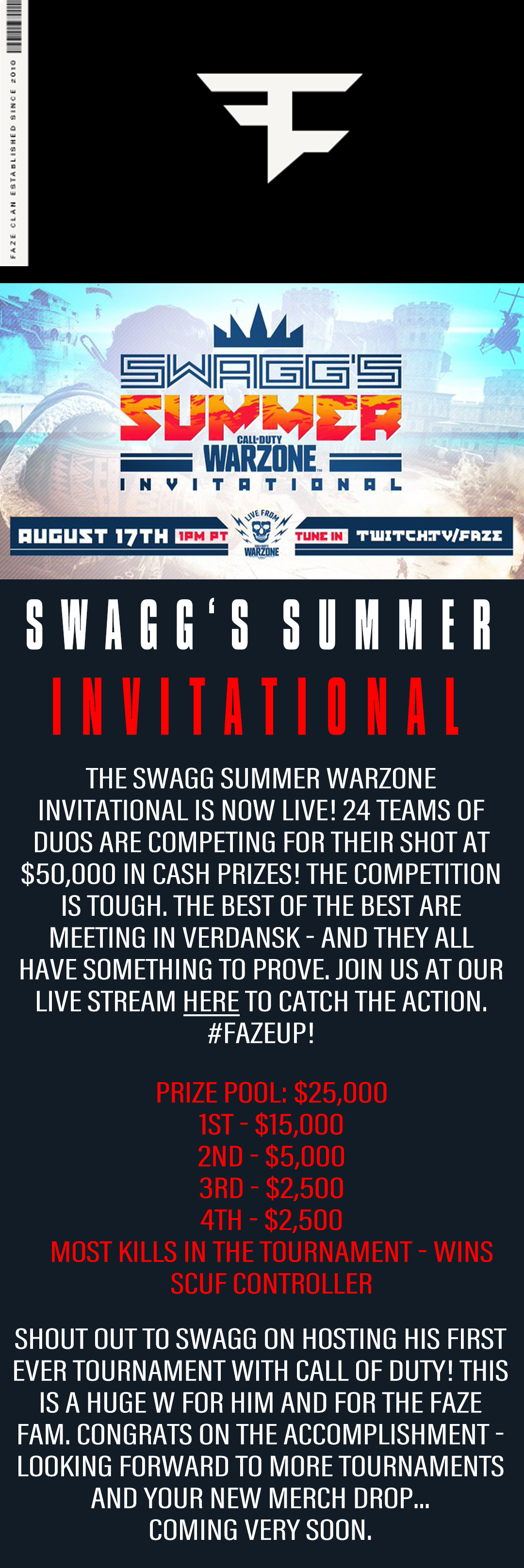 Swagg''s Summer Invitational