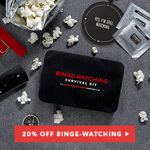 20% off Binge-Watching Survival Kit