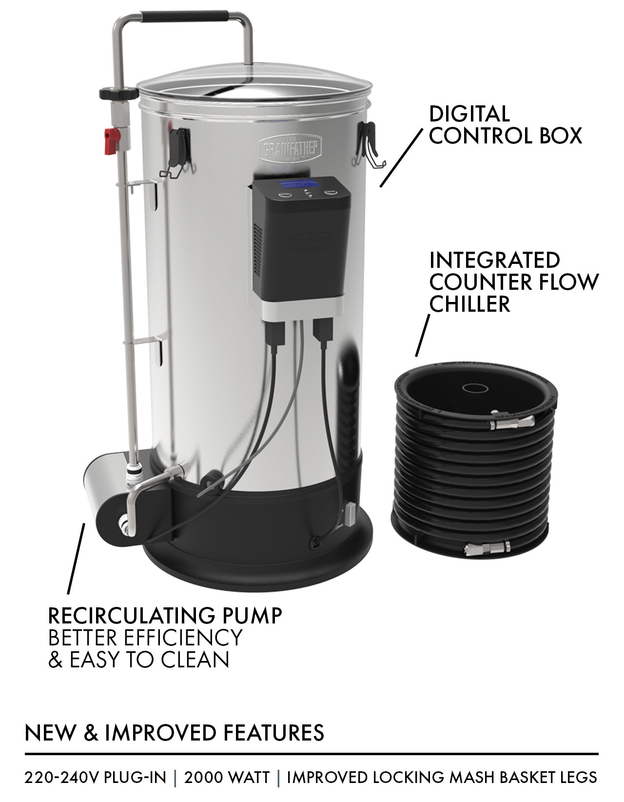 New & Improved Grainfather G30 All-in-one brewing system 