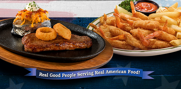 Real Good People Serving Real American Food!