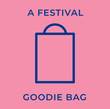 A festival goodie bag