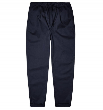 Fred Perry Drawstring Twill Navy Trouser