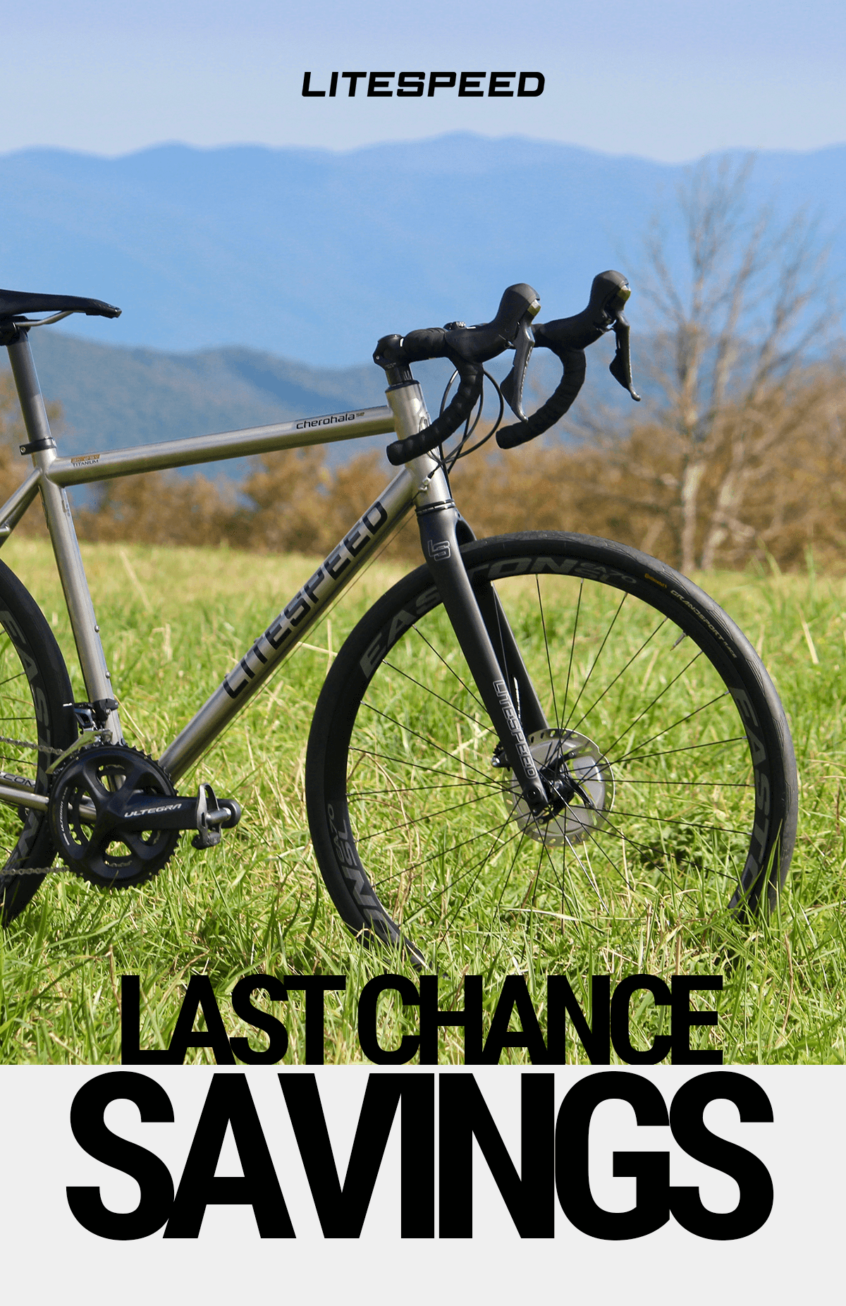Litespeed's biggest sale of the year is coming to an end! Shop now and save up to $1975 on a new bike.