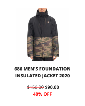 686 MEN''S FOUNDATION INSULATED JACKET 2020