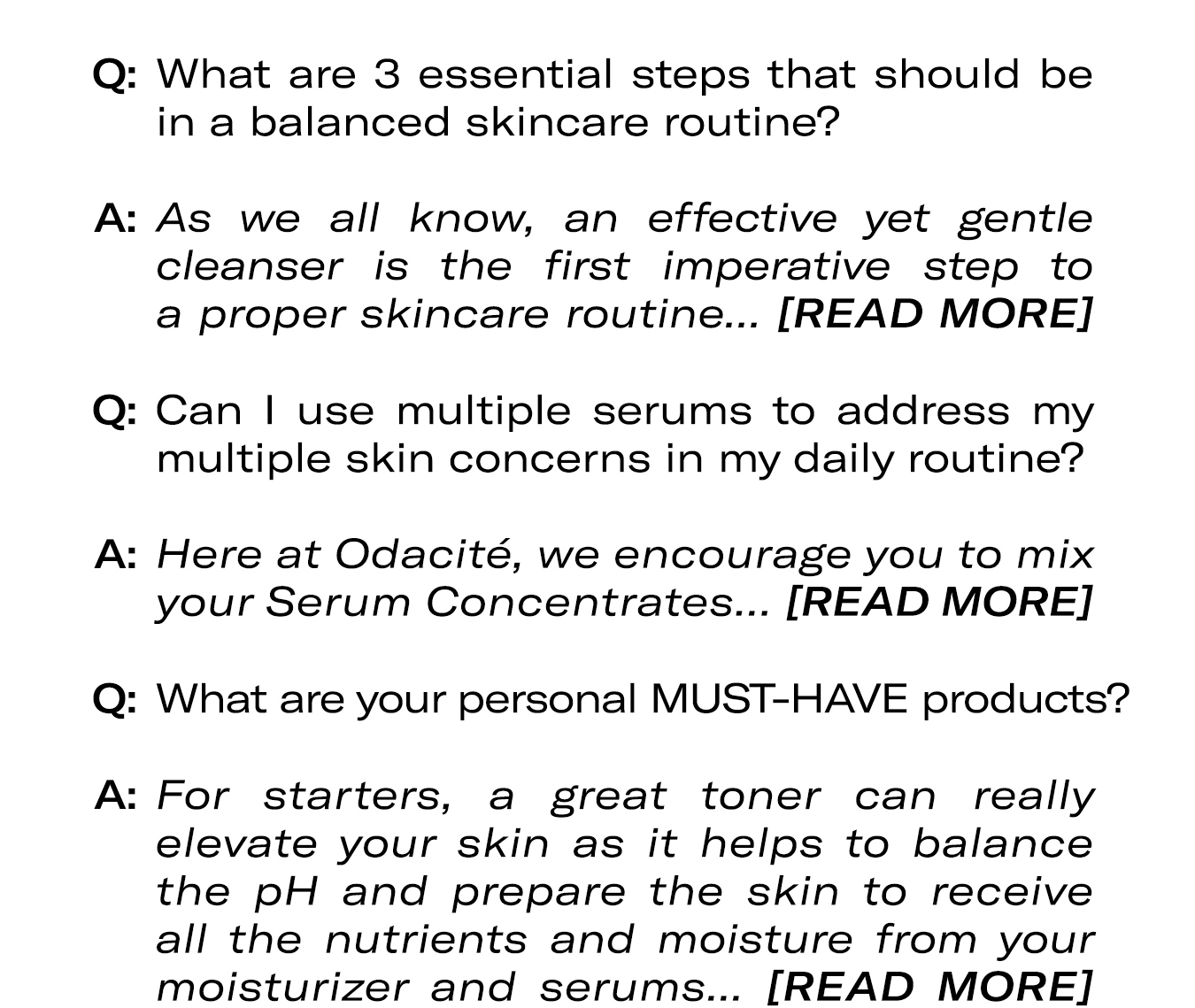 Read Our Q&A With Odacite Skin Coach Miah