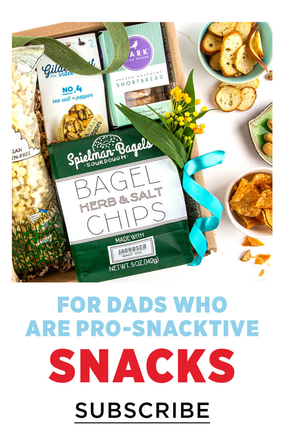 For Dads who are pro-snackative: Snacks