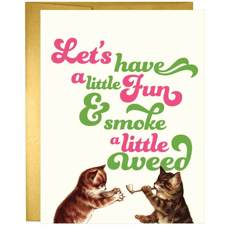 Image of Let''s Have A Little Fun Greeting Card