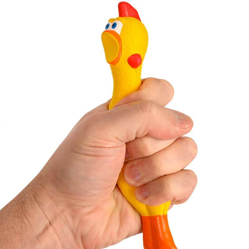 Image of Rubber Chicken Stress Ball