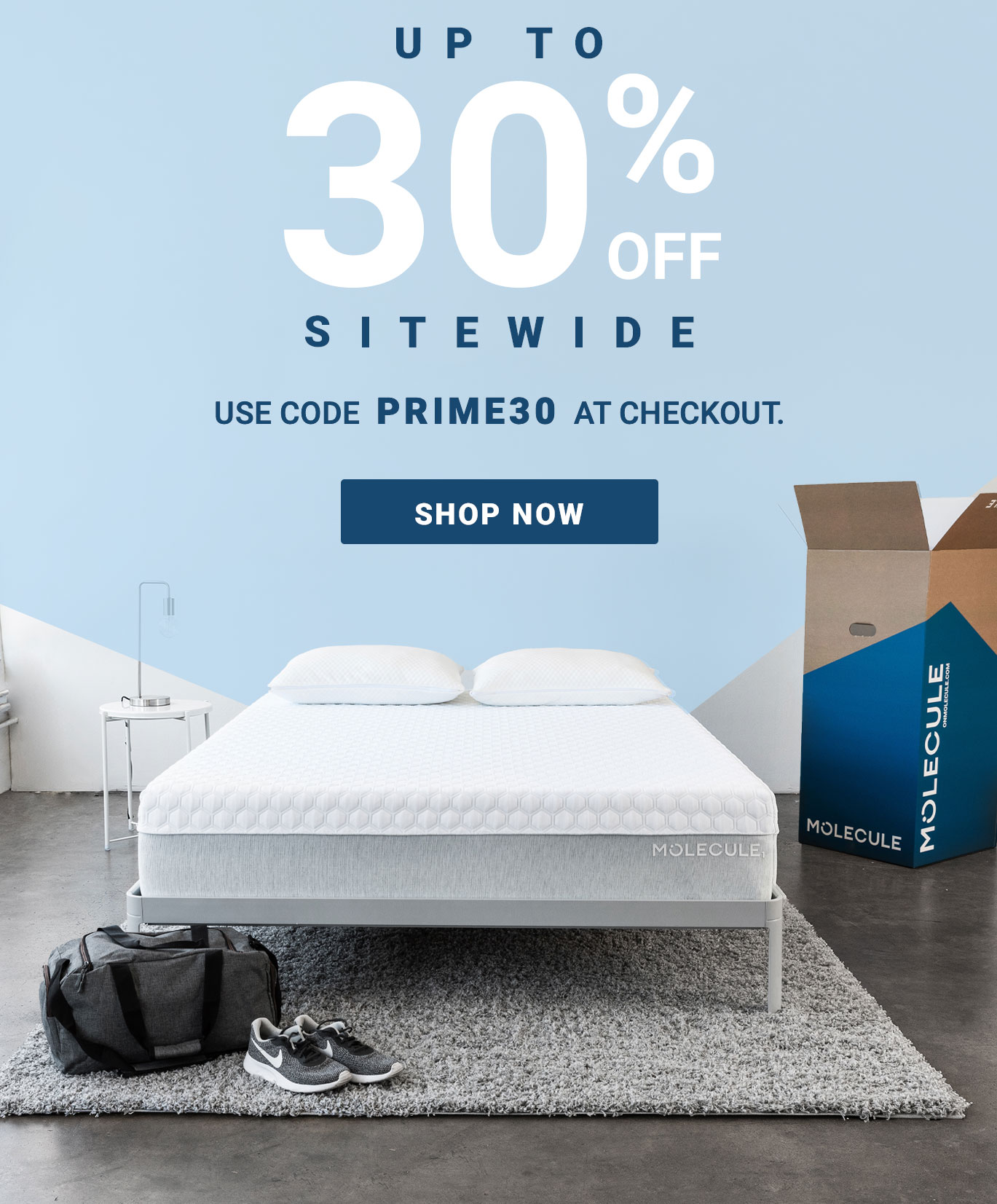 Up to 30% off sitewide. Use code PRIME30 at checkout.