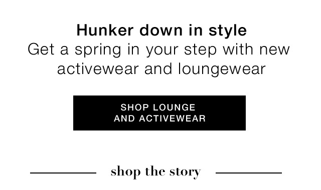 Shop lounge and activewear