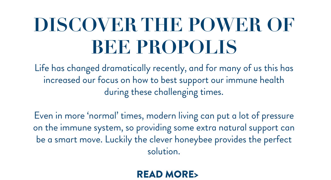 The power of propolis