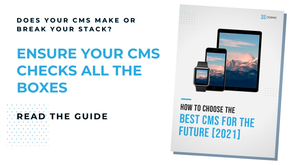 How to Choose the Best CMS 2021