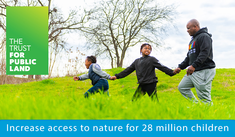 Increase access to nature for 28 million children