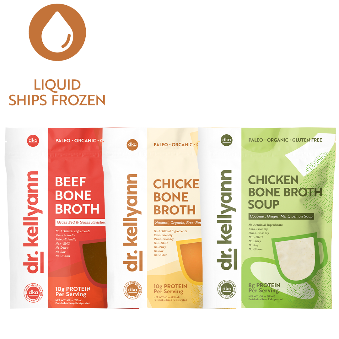 Image of Beef, Chicken, and Chicken Bone Broth Soup Bundle