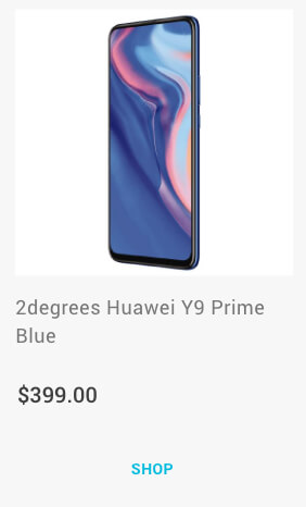 2degrees Huawei Y9 Prime Blue
