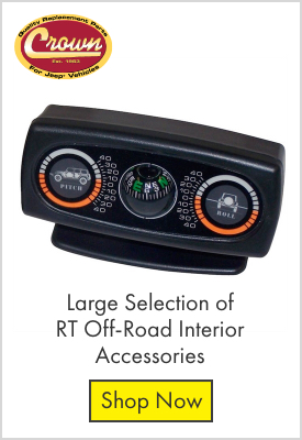 Crown Automotive Large Selection of RT Off-Road Interior Accessories