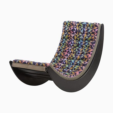 Image of Relaxer 2 Rocking Chair by Verner Panton for Rosenthal, 1970s