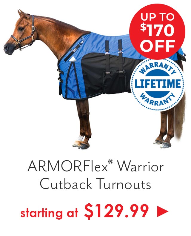 ARMORFlex? Warrior Cutback Fit Bellyband Turnouts