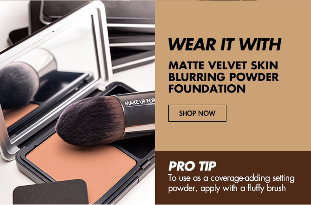 Weat it with Matte Velvet Skin Blurring Powder Foundation