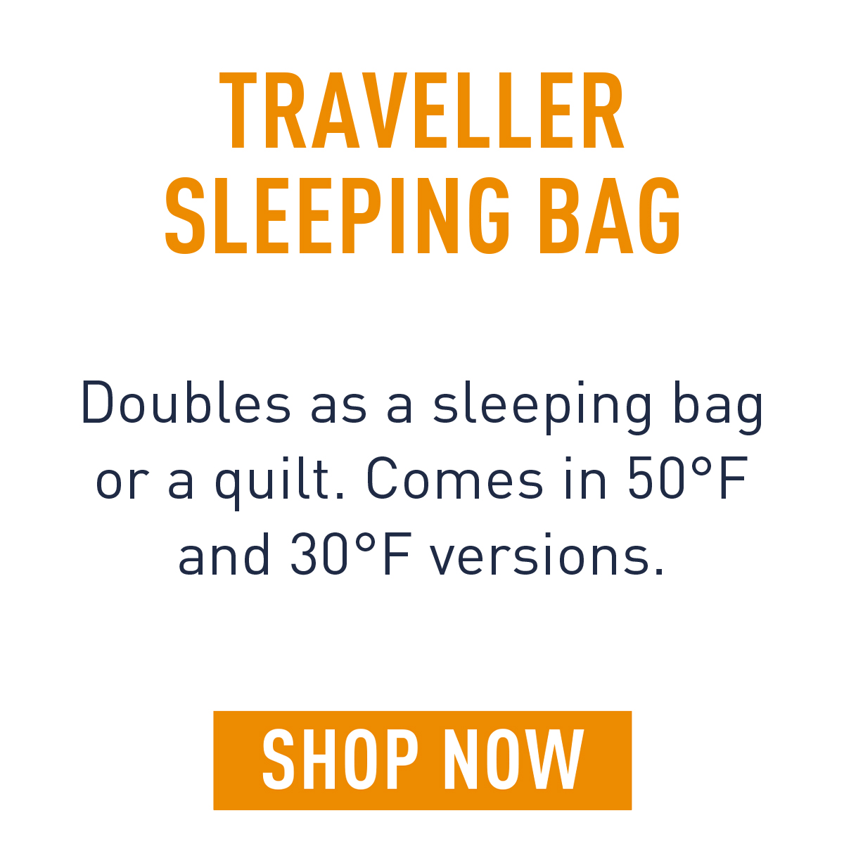 Shop Traveller Sleeping Bag