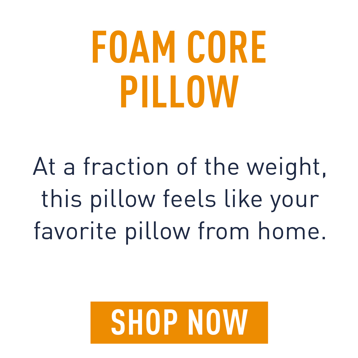 Shop Foam Core Pillow