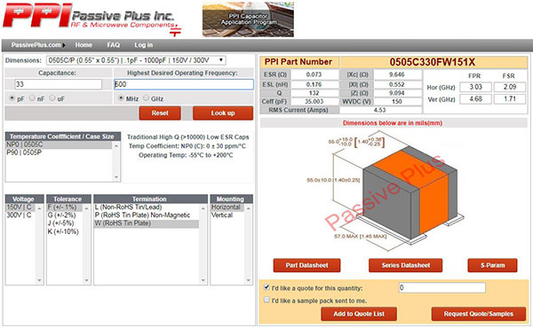 New Capacitor Application Program