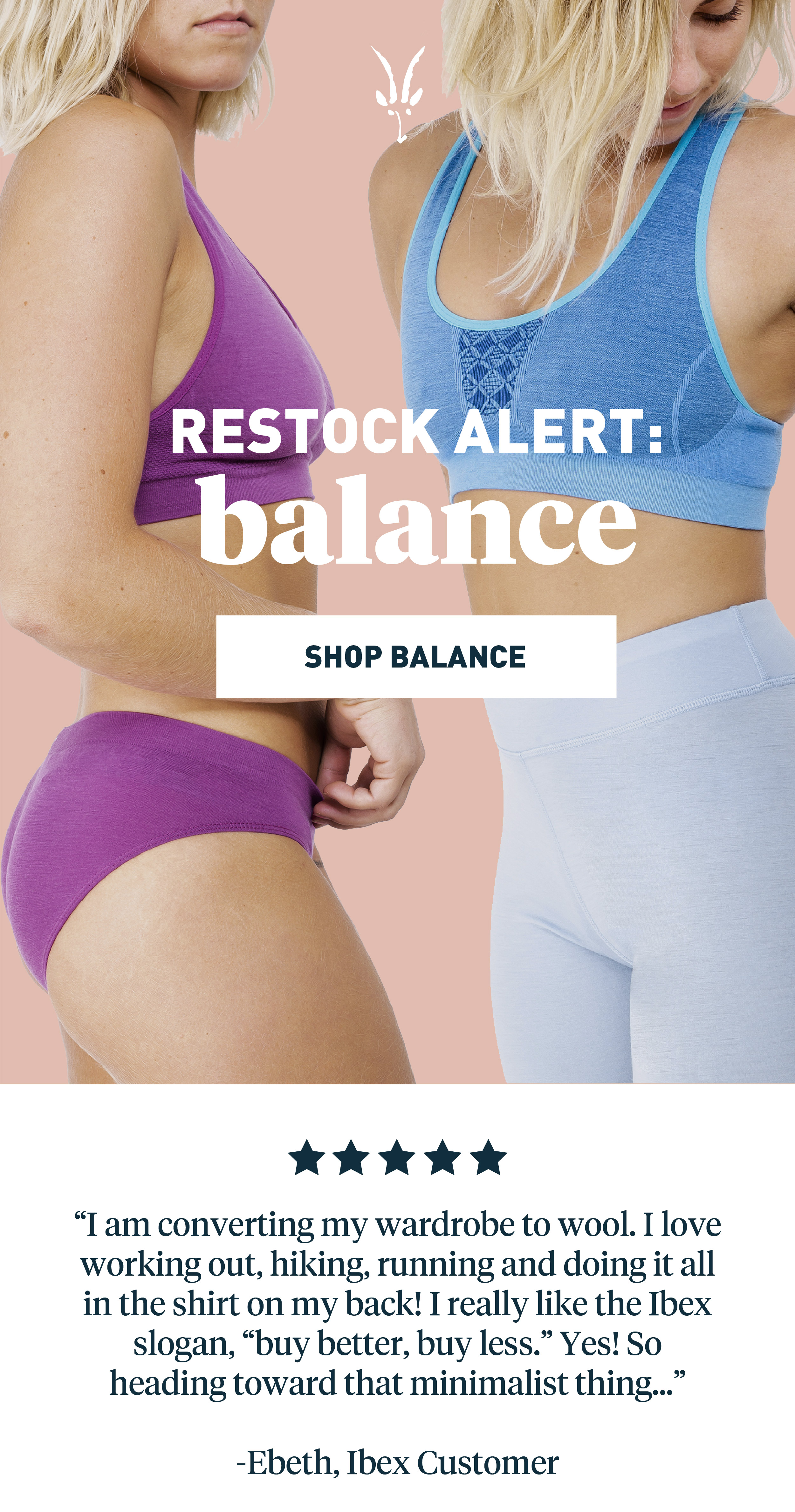 Restock Alert: Balance Collection