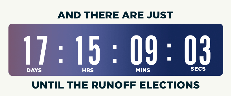 The Georgia runoff is on January 5, 2021