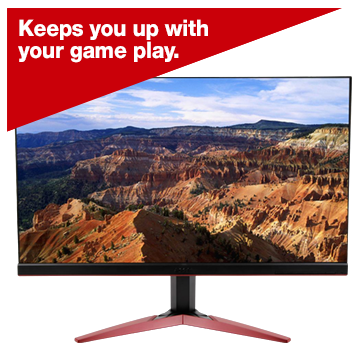Acer KG251Q 24.5 in. Full HD 240Hz HDMI DP FreeSync LED Gaming Monitor